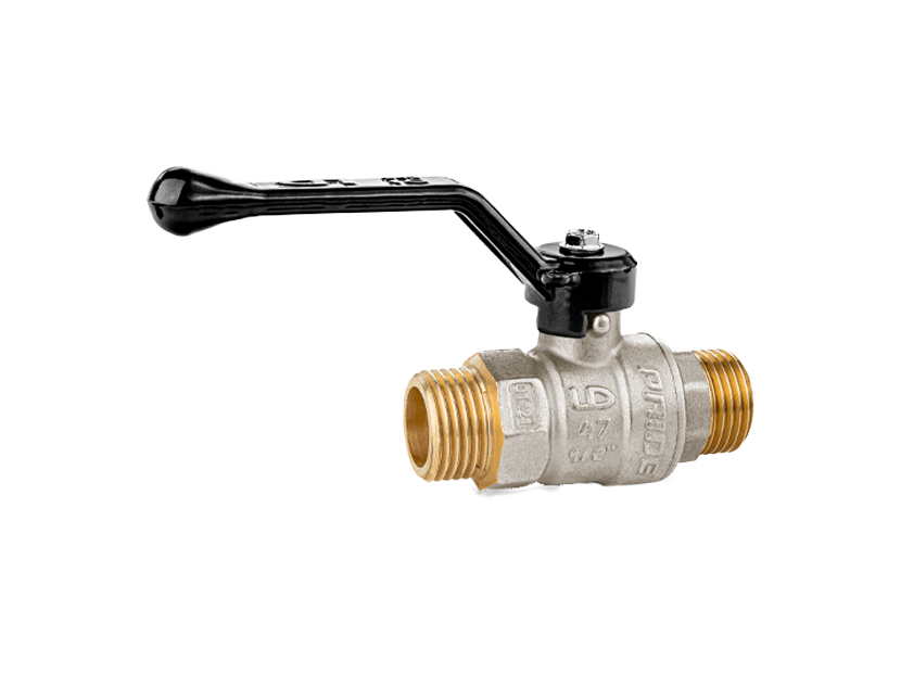 Кран шаровой LD Pride 47.20.Н-Н.Р Ду 20 НР-НР рычаг 47.20.Н-Н.Р