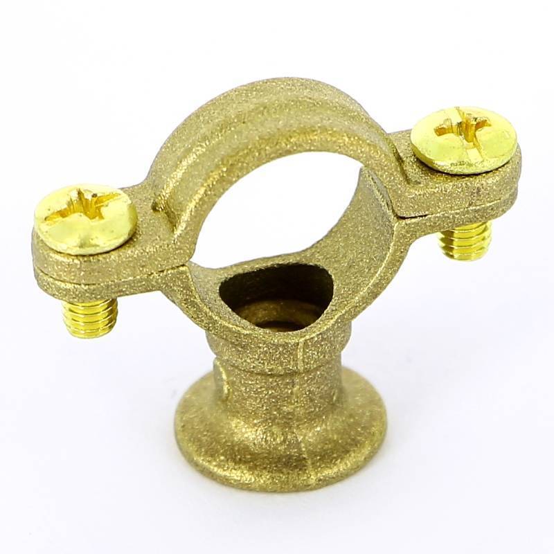 Хомут для труб декоративный Walraven BIS M6 15 мм латунь 0828015