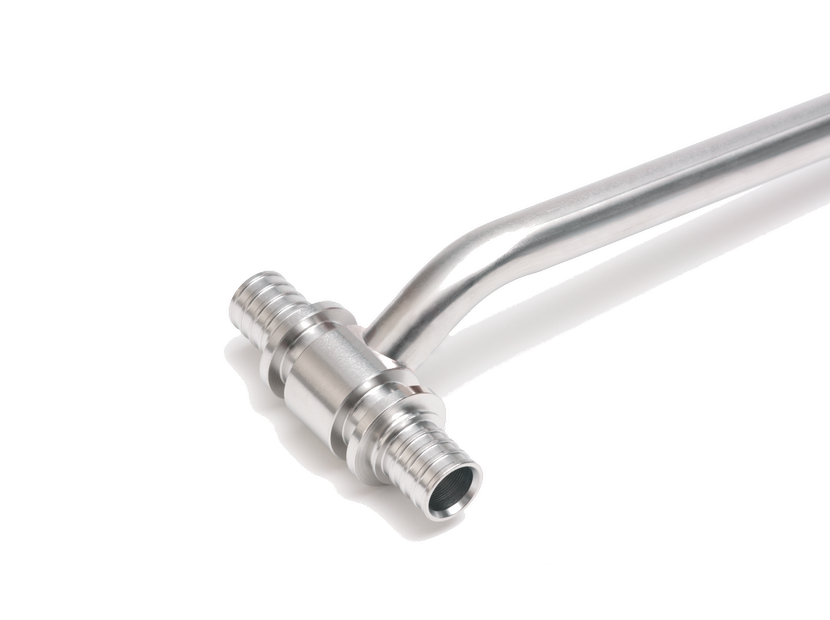 Трубка из нержавеющей стали REHAU Rautitan Т-образная 16/250 мм 1198051