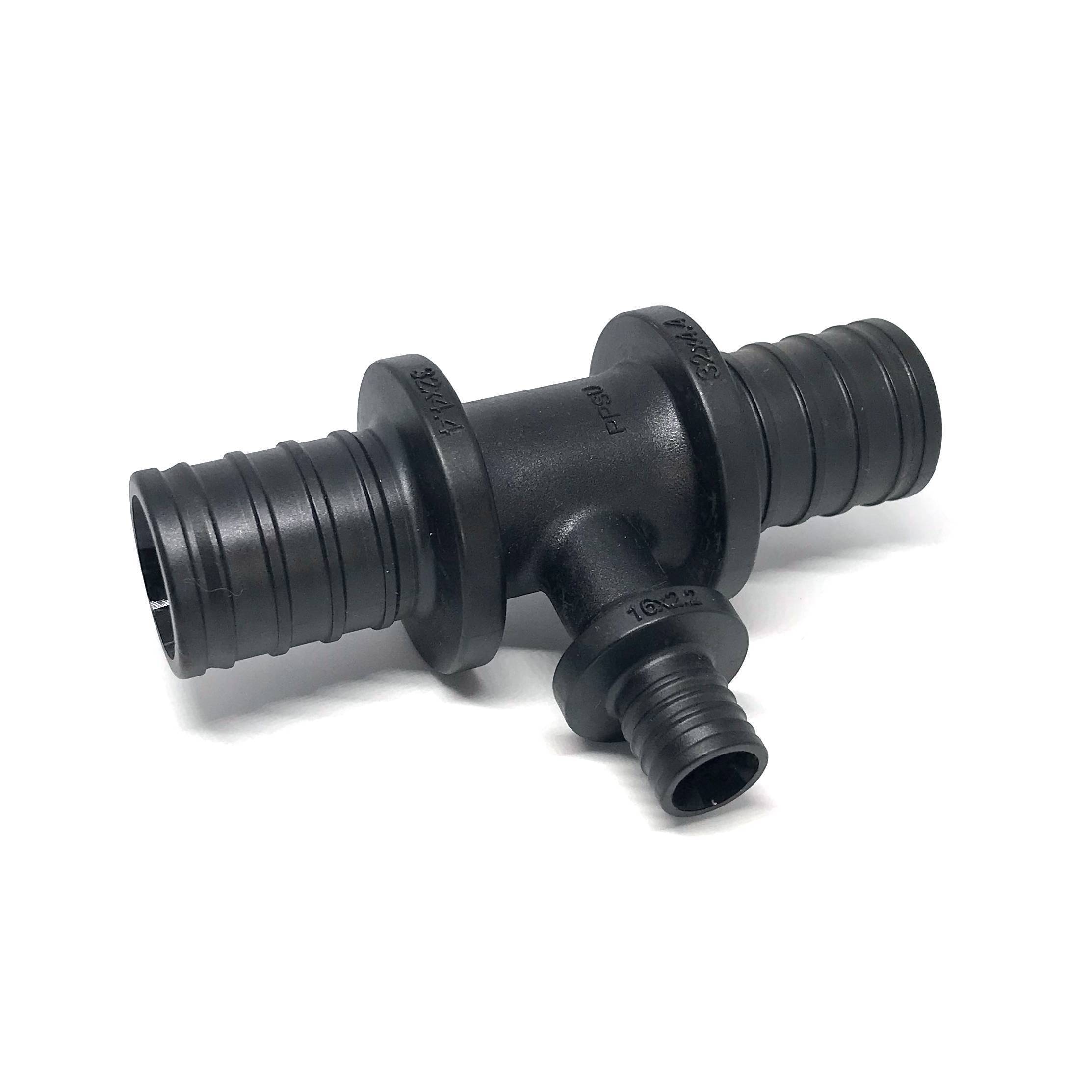 Тройник аксиальный Royal Thermo 25х16х25 мм 90° редукционный PPSU НС-1350942