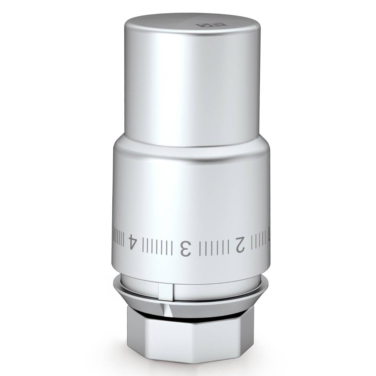 Термоголовка жидкостная Royal Thermo Design PRO M30x1.5 матовый хром НС-1446825