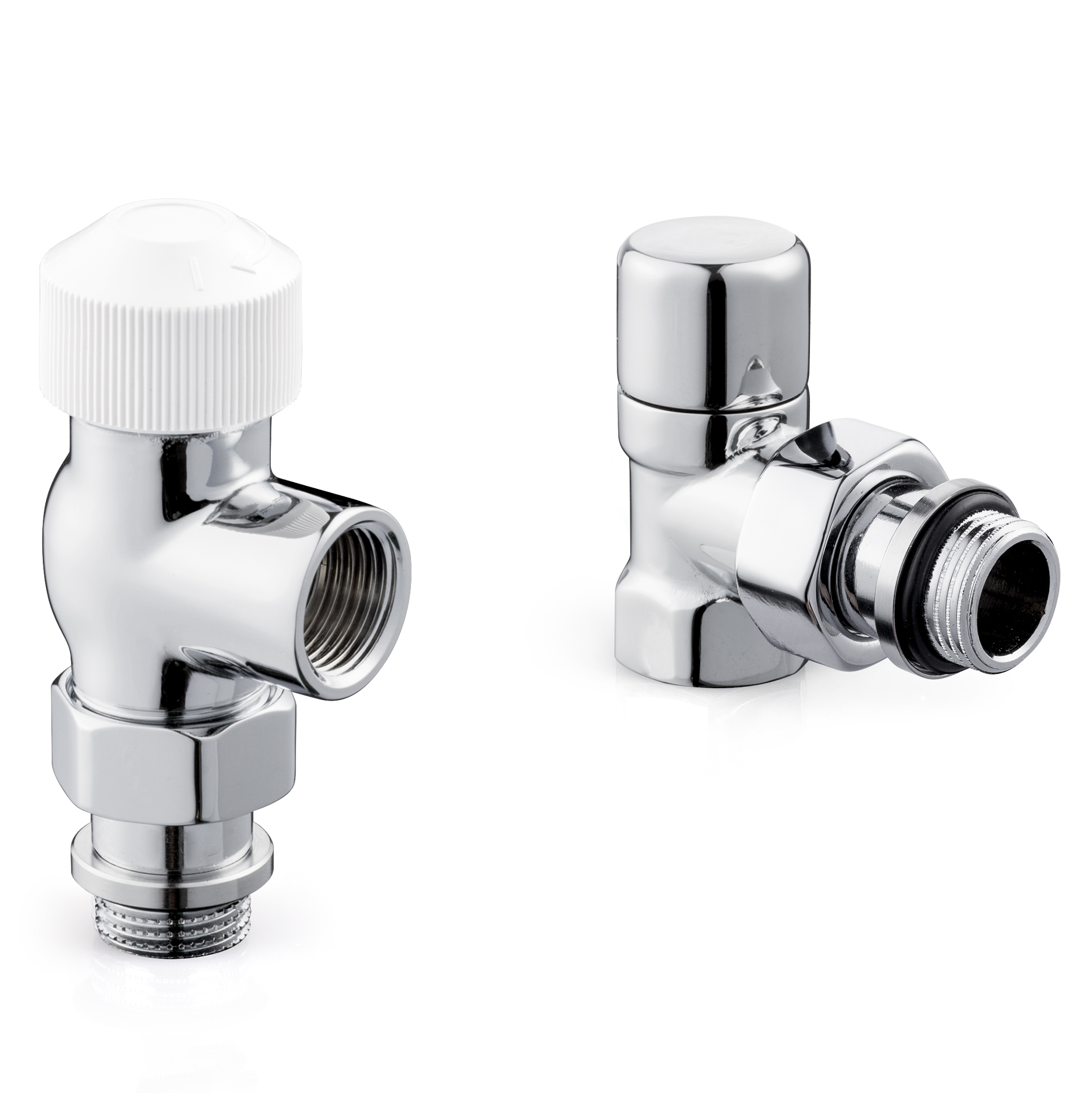 Набор термостатический для радиатора осевой Royal Thermo Design 1/2 M30x1.5 хром НС-1460848