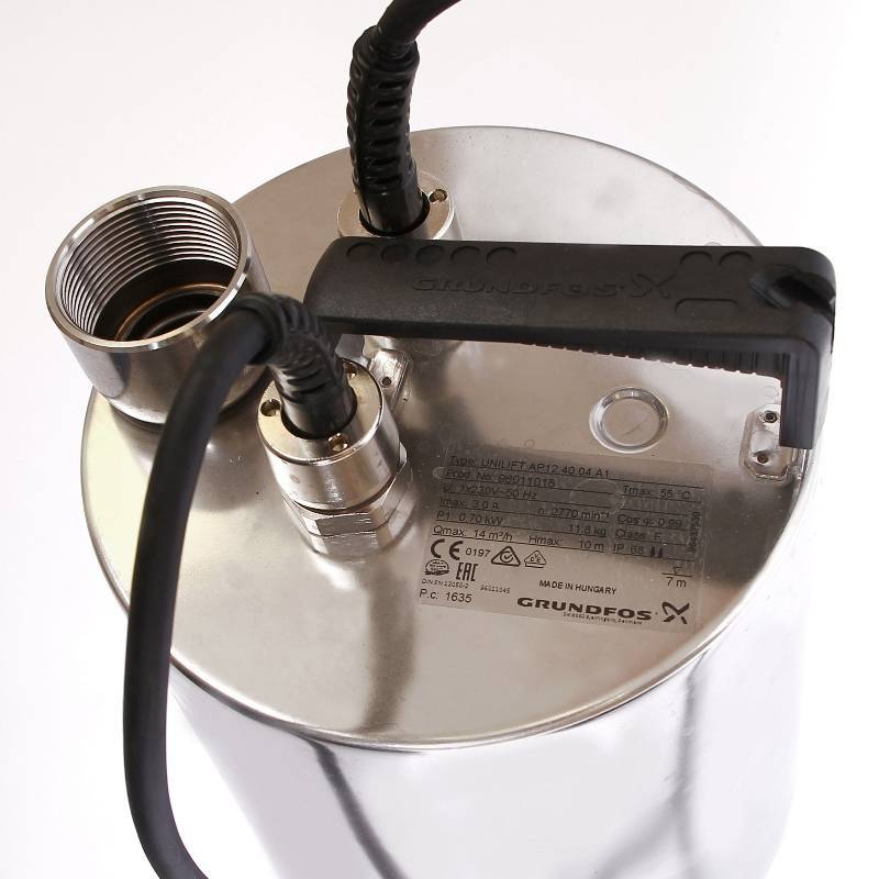 Насос дренажный Grundfos Unilift AP 12.40.04.A1 с поплавковым выключателем 96011018