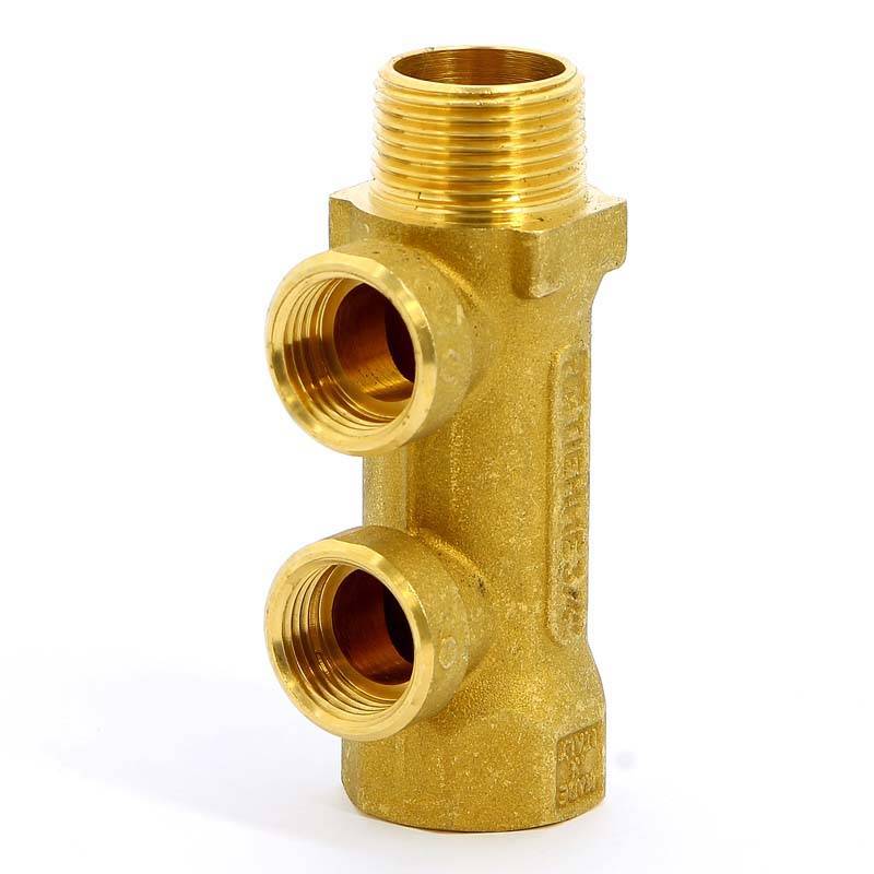 Коллектор TIEMME 3/4 НВ 2 выхода 1/2 В 36 мм 1910052