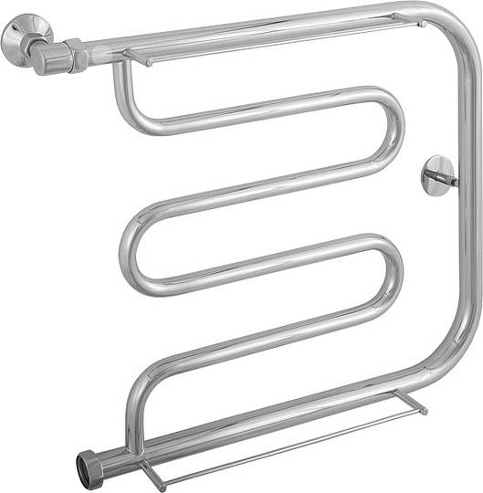 Полотенцесушитель водяной Сунержа Лира с 2 полками 500x500 мм без покрытия 00-0012-5050