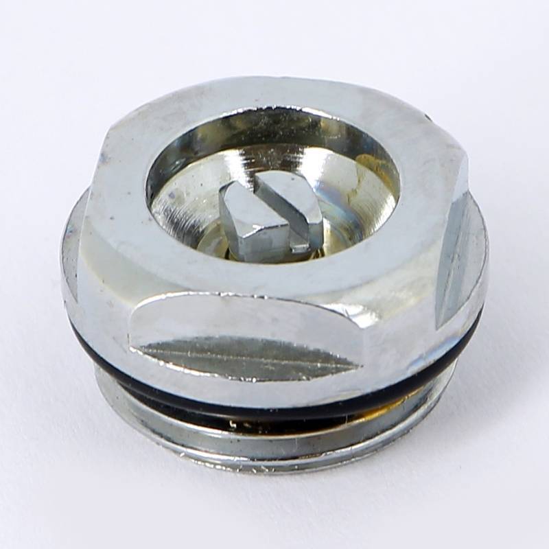 Воздухоотводчик радиаторный ручной Carlo Poletti 1/2 хромированный V05703B