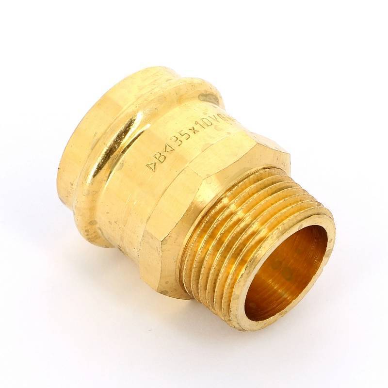 Муфта переходная пресс-НР IBP >B< Press 35 мм x 1 бронза P4243G03508000