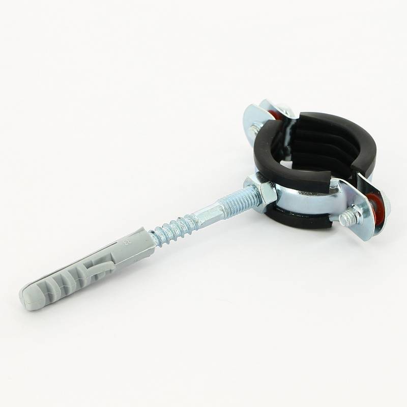 Хомут с резиновым уплотнителем, шпилькой и дюбелем Uni-Fitt 1 дюйм (32-37 мм) 850U4800