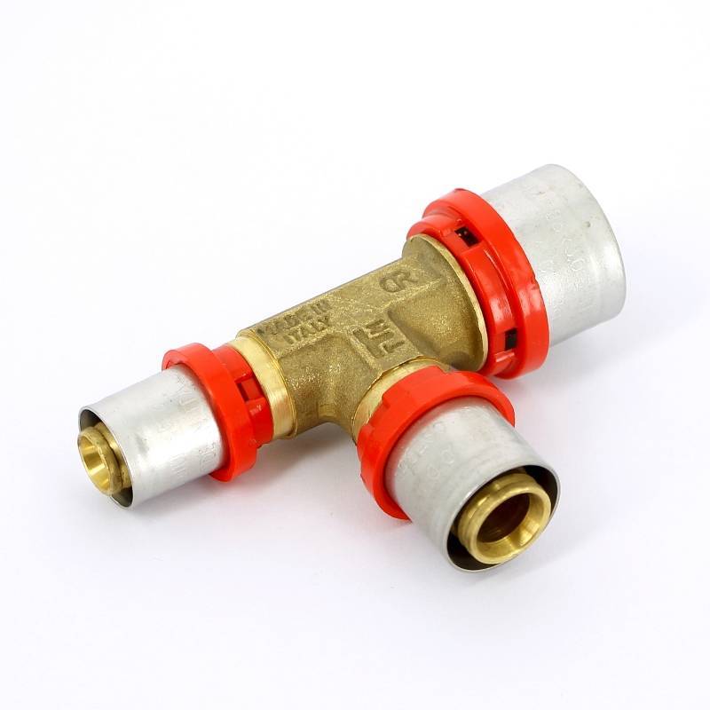 Тройник пресс Tiemme 26х20х16 мм 1650132