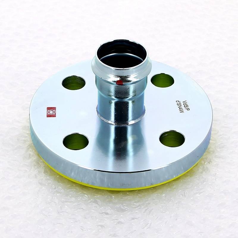 Переход фланец-пресс Viega Prestabo оцинкованная сталь 32x35 мм PN16 643546