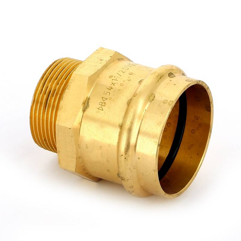 Муфта переходная пресс-НР IBP >B< Press 54 мм x 1 1/2 бронза P4243G05412000