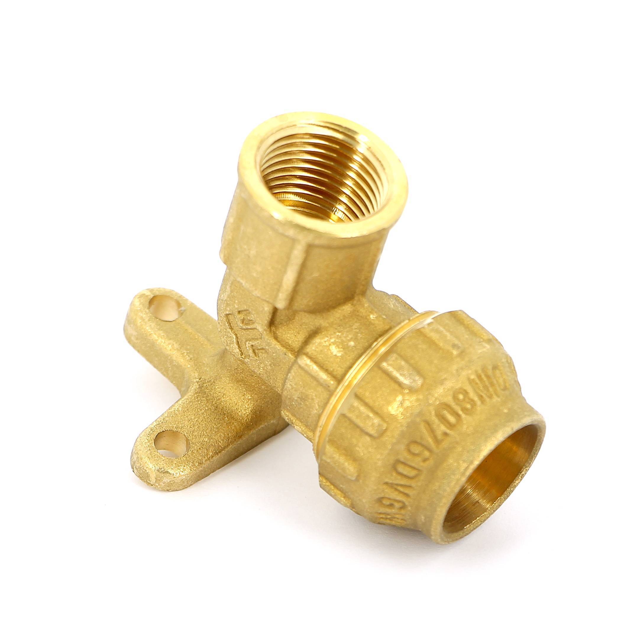 Водорозетка обжимная Tiemme 3466CR 20x1/2 ВР латунь 3400041