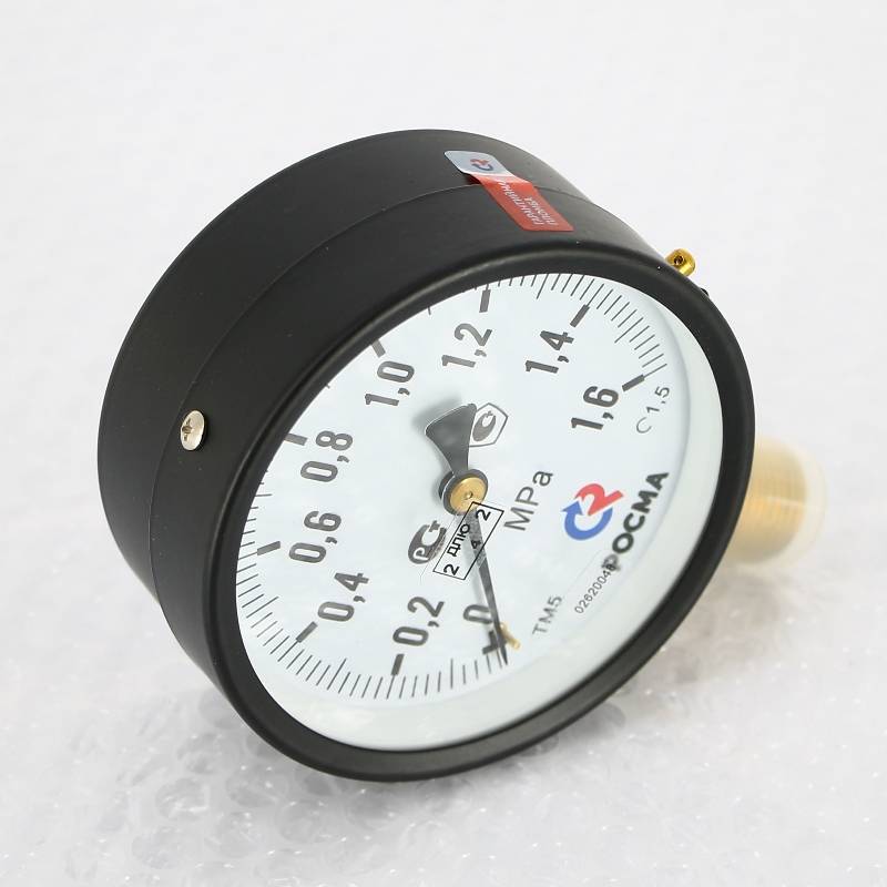 Манометр Росма ТМ-510P.00 100 мм 0-16 бар G1/2 радиальный кл.1.5 00000006833
