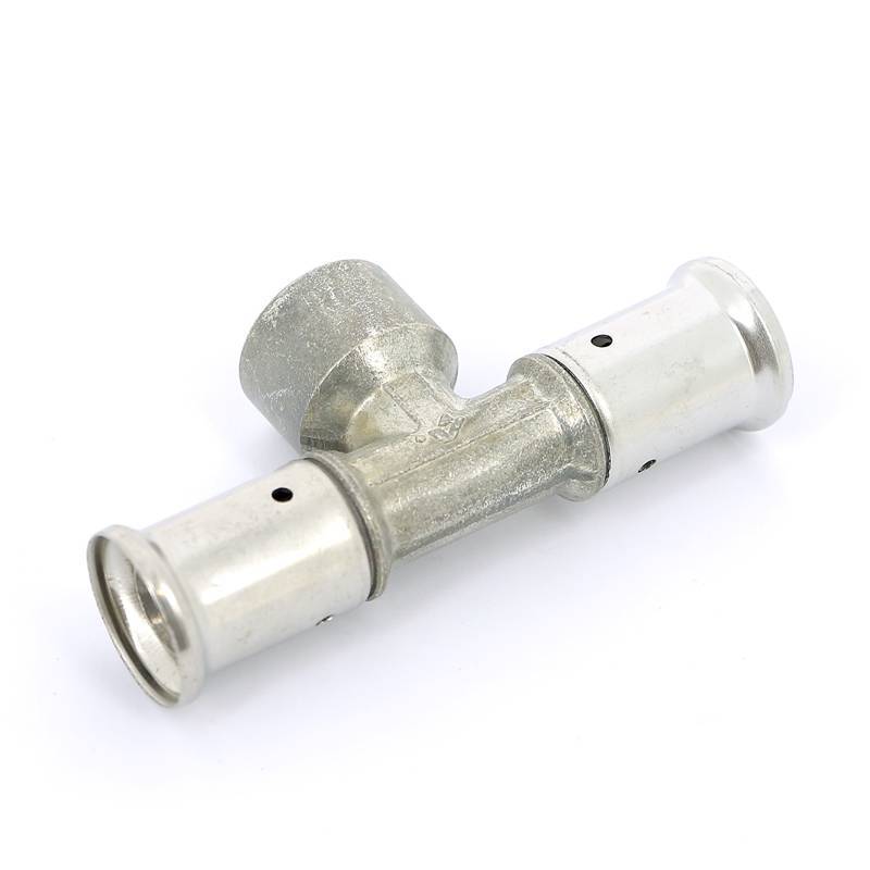 Тройник пресс-В Henco 20x1/2x20 мм 13P-200420