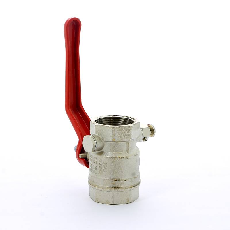 Кран шаровой Itap Ideal ВВ с заглушкой и дренажным вентилем рычаг 1 1/4 1150114