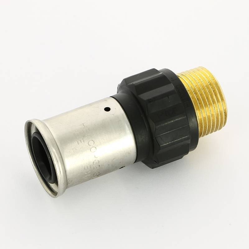 Муфта пресс с наружной резьбой Henco PVDF 32х1 17PK-3206