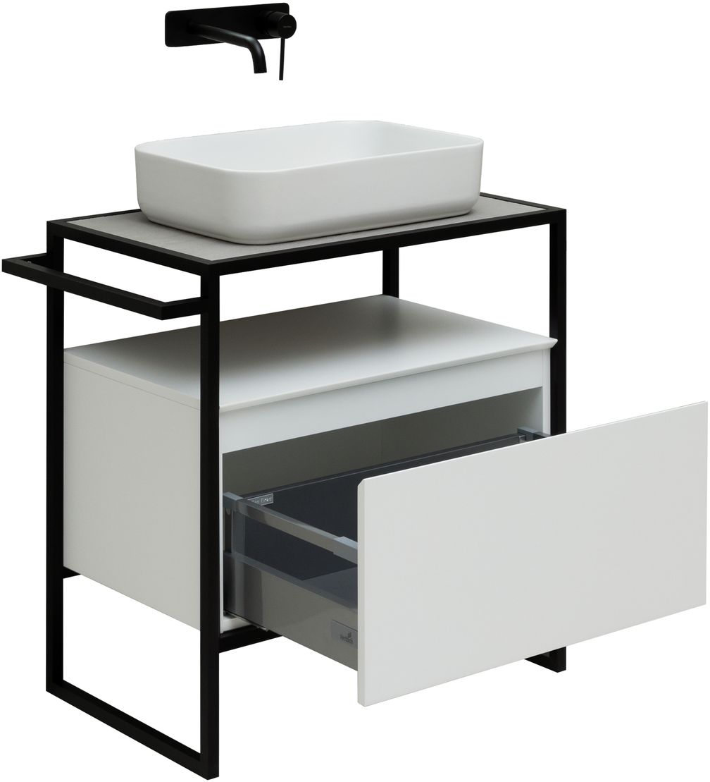 Тумба под раковину Allen Brau Priority 70x45x75 см белый 1.31001.WM