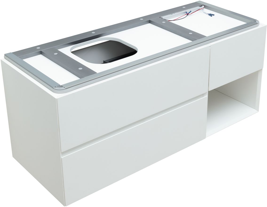 Тумба под раковину Allen Brau Infinity 119.2x45.6x51 см белый 1.21005.WM