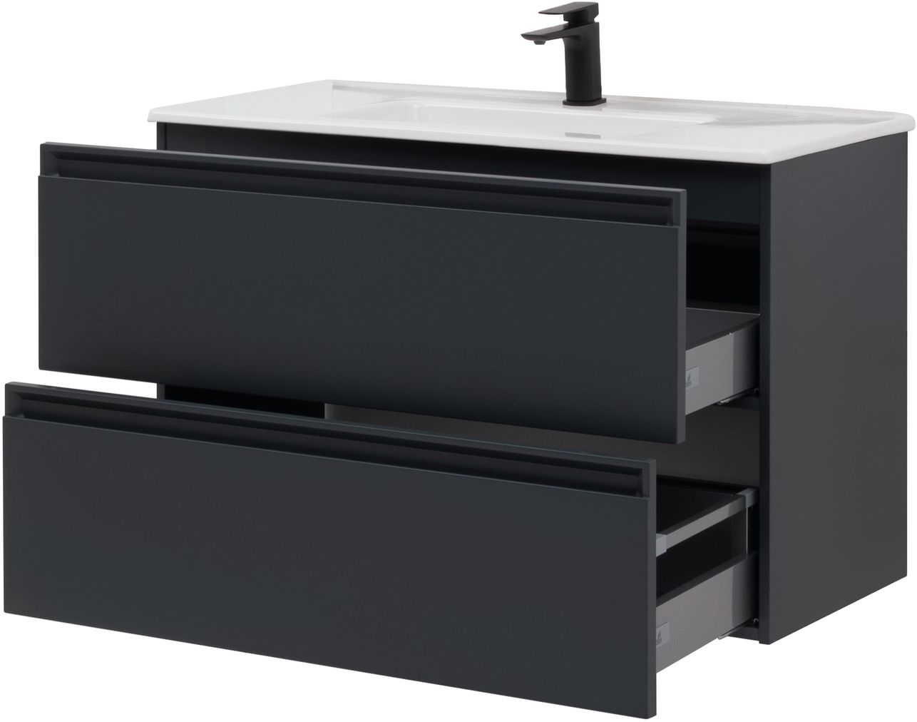 Тумба под раковину Allen Brau Eclipse 100x46x63.4 см антрацит 1.E1003.AM