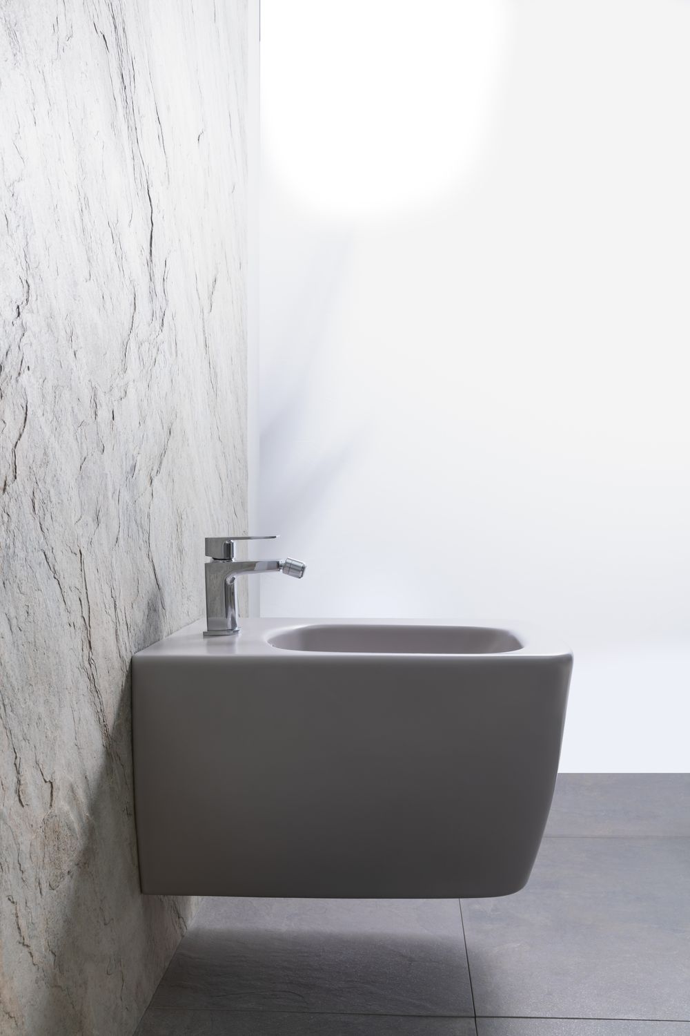 Биде подвесное Allen Brau Liberty 36.7x51.8x29 см антрацит 4.33010.AN