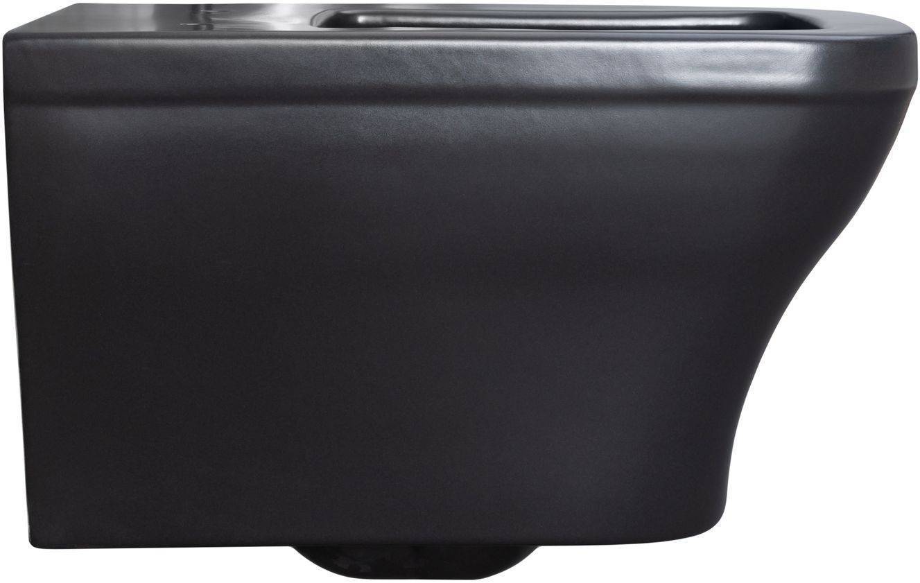 Унитаз подвесной Allen Brau Infinity чаша 34x53.5x35.5 см черный 4.21011.31