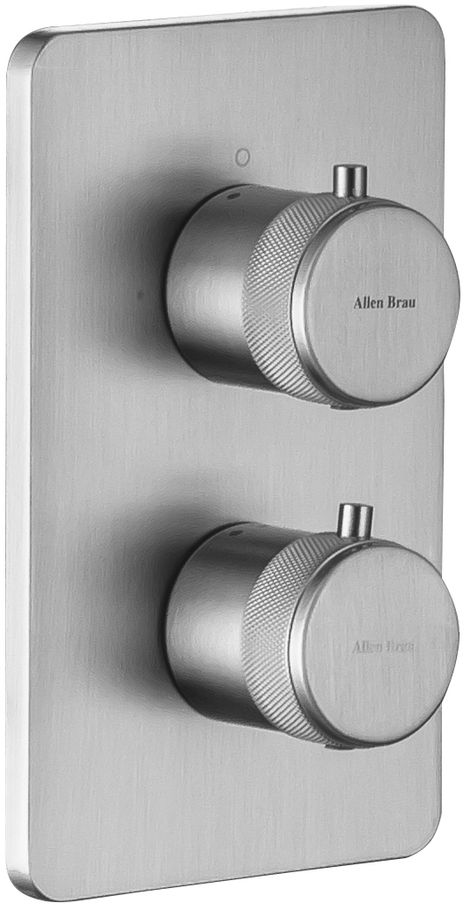 Смеситель для душа с термостатом встраиваемый Allen Brau Priority никель браш 5.31113-BN