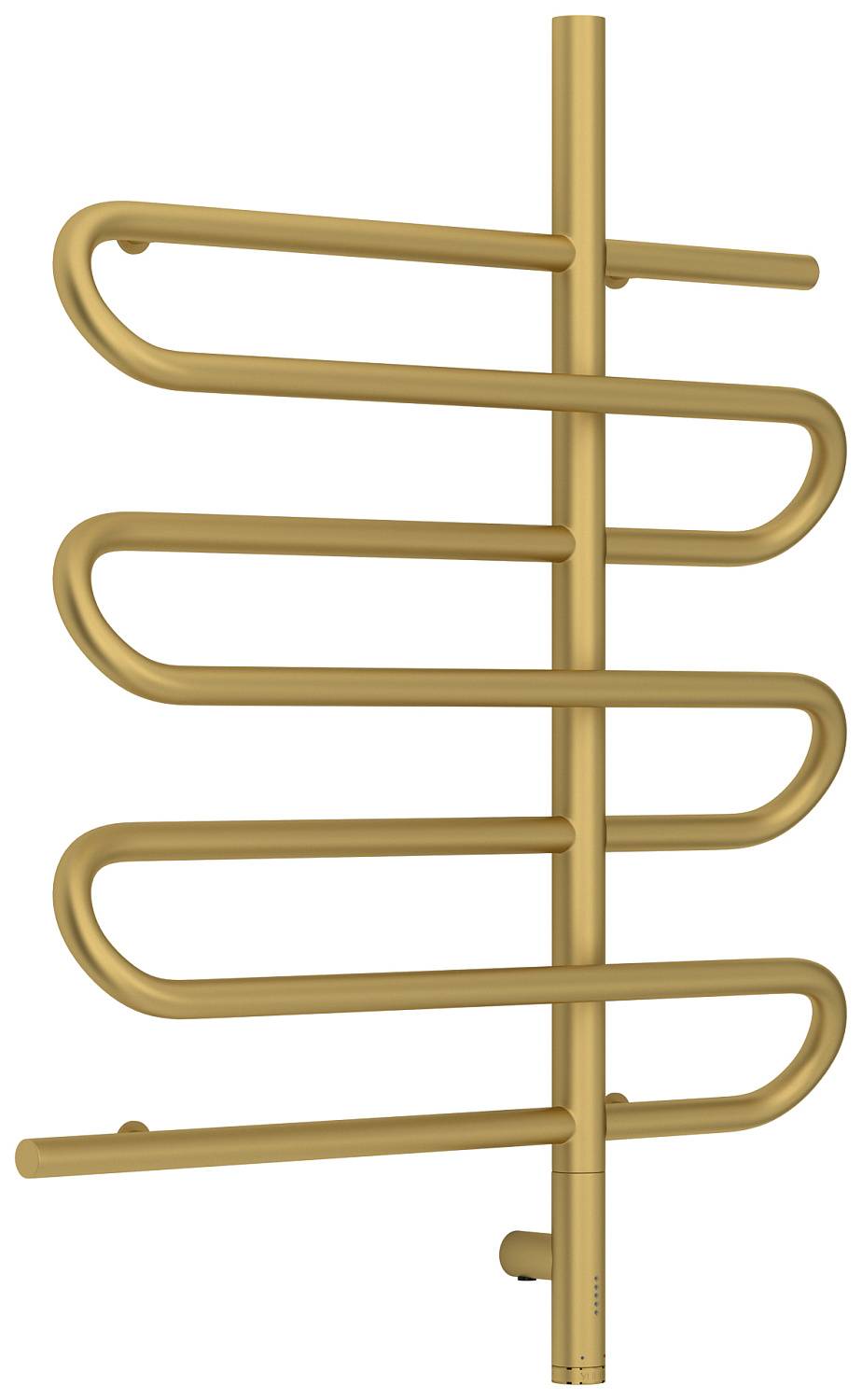 Полотенцесушитель электрический Сунержа Эпатаж 3.0 608x800 мм правый матовое золото 032-5851-8060