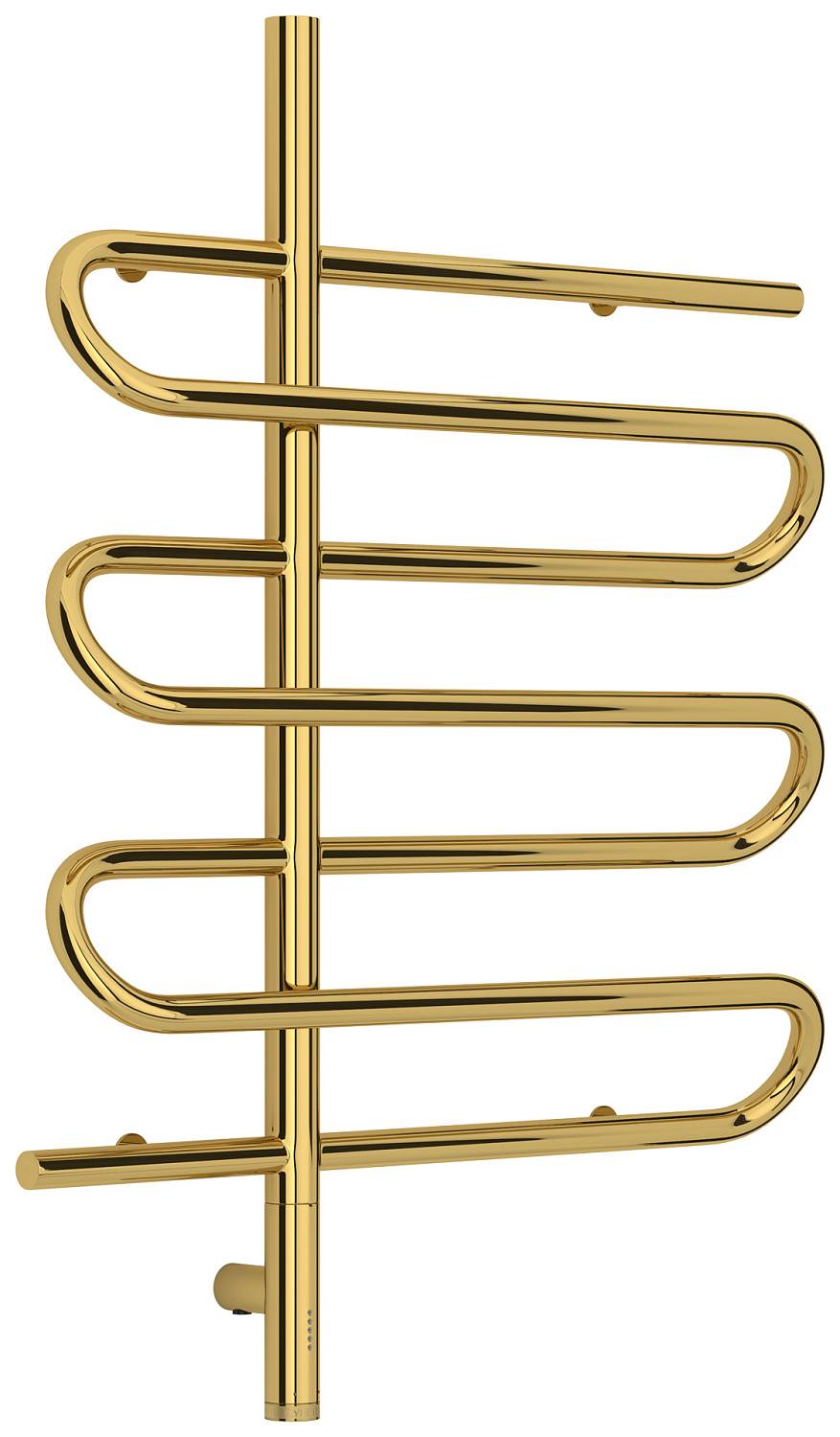 Полотенцесушитель электрический Сунержа Эпатаж 3.0 608x800 мм левый золото 03-5850-8060