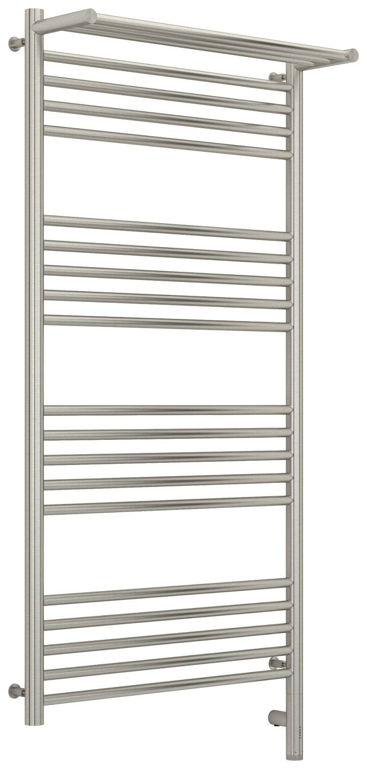 Полотенцесушитель электрический Сунержа Богема 3.0 с 1 полкой 632x1324 мм правый сатин 071-5807-1260