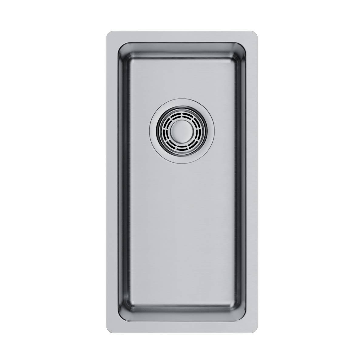 Кухонная мойка Omoikiri Tadzava 22-U/I Ultra 15-IN 22x44 см нержавеющая сталь 4997112