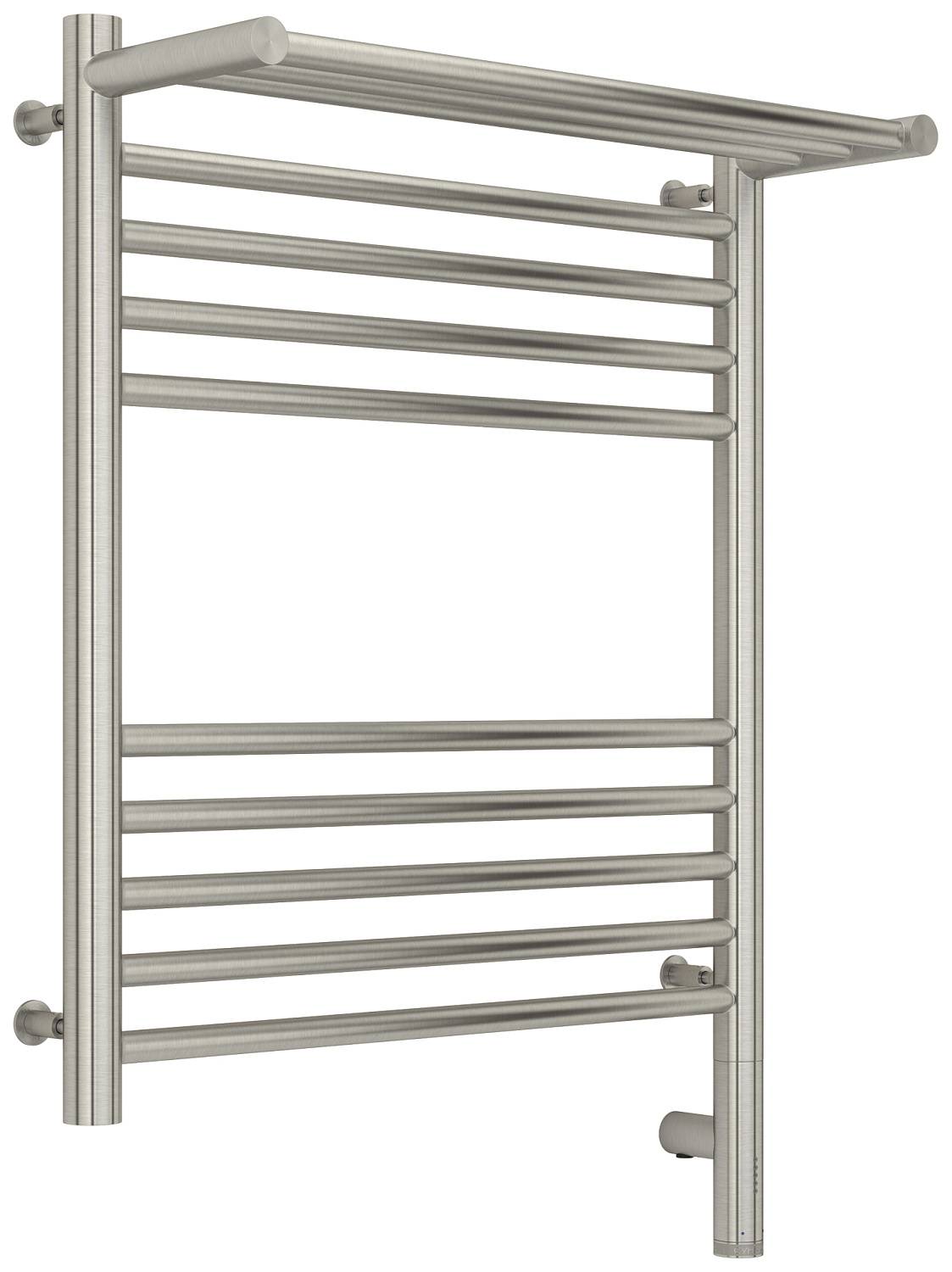 Полотенцесушитель электрический Сунержа Богема 3.0 с 1 полкой 532x724 мм правый сатин 071-5807-6050