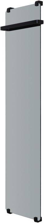 Полотенцесушитель электрический Allen Brau Infinity 44x6.6x180 см черный 00305023