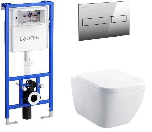 Унитаз подвесной с инсталляцией Allen Brau Infinity 36x51x35 см белый 00316505