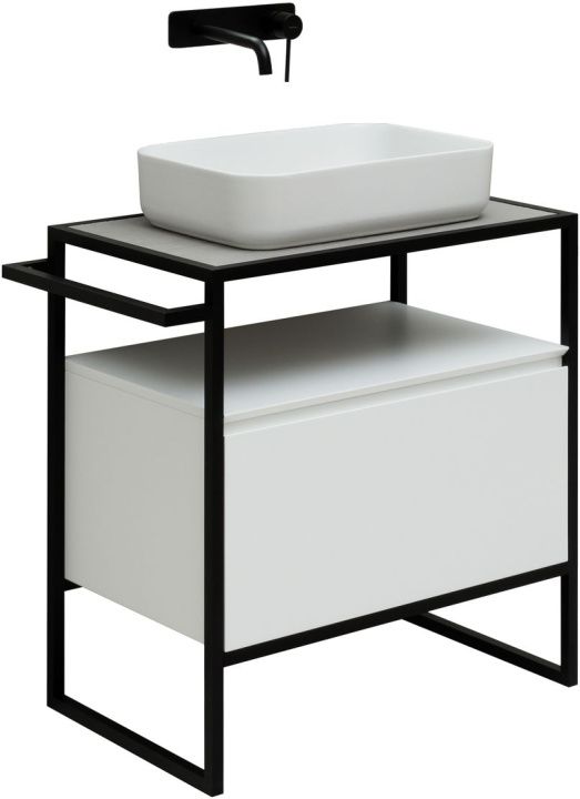 Тумба под раковину Allen Brau Priority 70x45x75 см белый 1.31001.WM