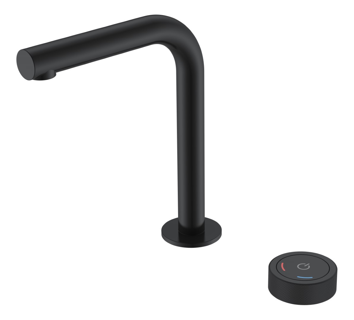 Смеситель для раковины Boheme Tech автоматический на 2 отверстия black 158-B