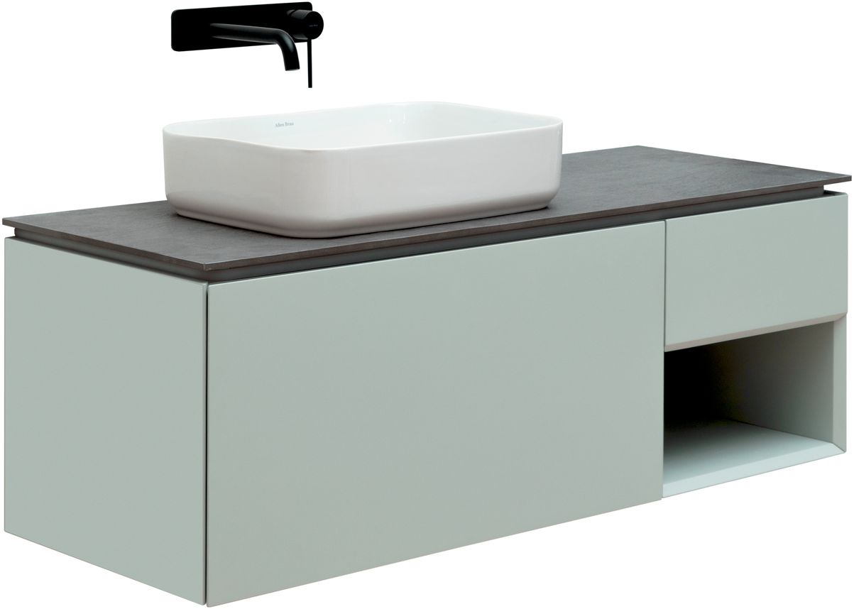 Тумба под раковину Allen Brau Infinity 119,2x45,6x40,8 см папирус 1.21006.PWM