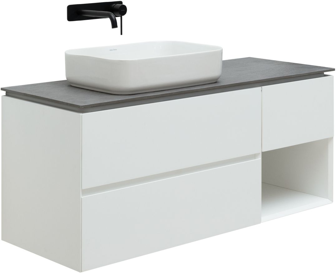 Тумба под раковину Allen Brau Infinity 119.2x45.6x51 см белый 1.21005.WM
