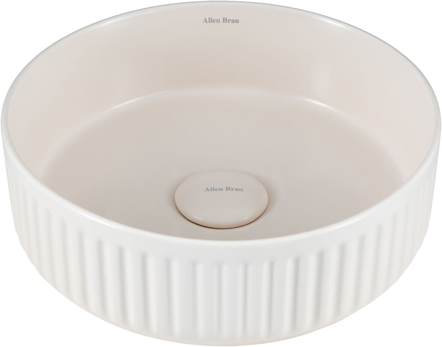 Раковина-чаша Allen Brau Fantasy 36х36х12 см айвори 4.11032.IV