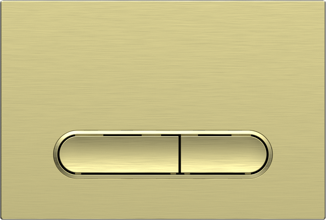 Клавиша смыва Boheme для инсталляции пластиковая матовое золото 667-MG