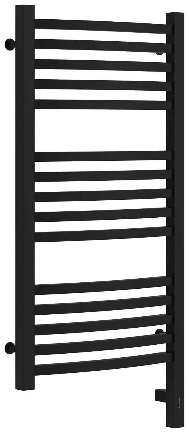 Полотенцесушитель электрический Сунержа Аркус 3.0 430x920 мм правое подключение матовый черный 31-5705-8040