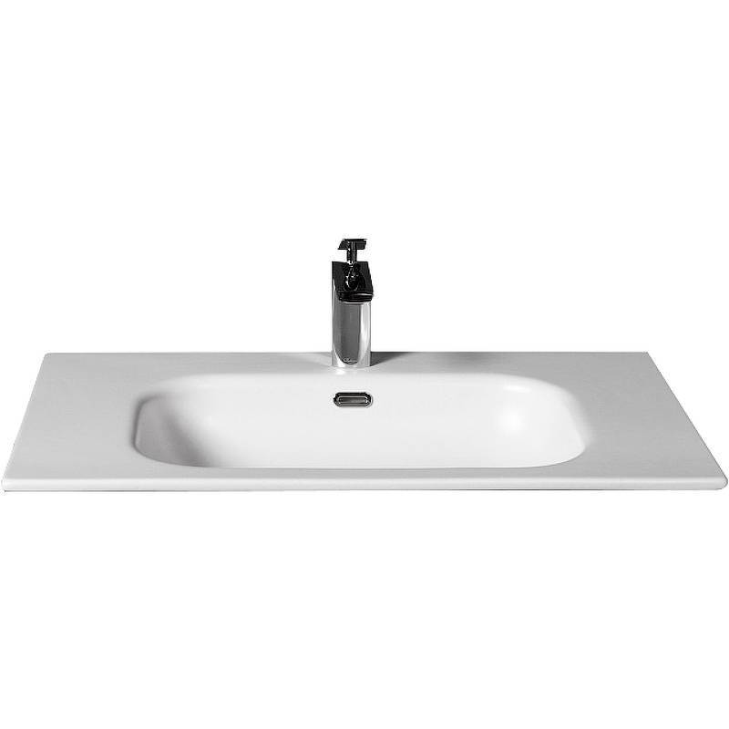 Раковина мебельная Armadi Art Vallessi 81х46х17 см белая 838-080-WG