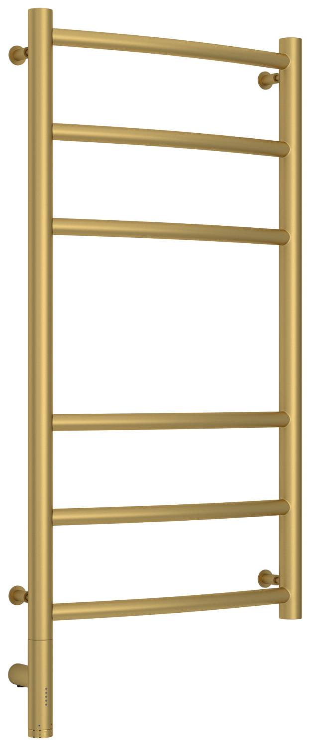 Полотенцесушитель электрический Сунержа Галант 3.0 432x924 мм левый матовое золото 032-5800-8040