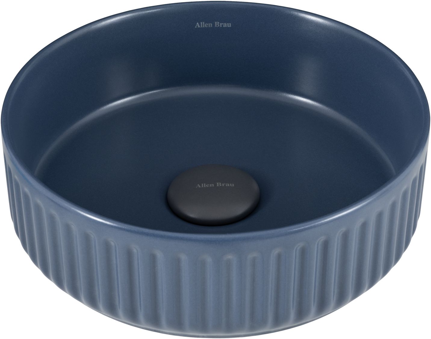 Раковина-чаша Allen Brau Fantasy 36х36х12 см индиго 4.11032.ID