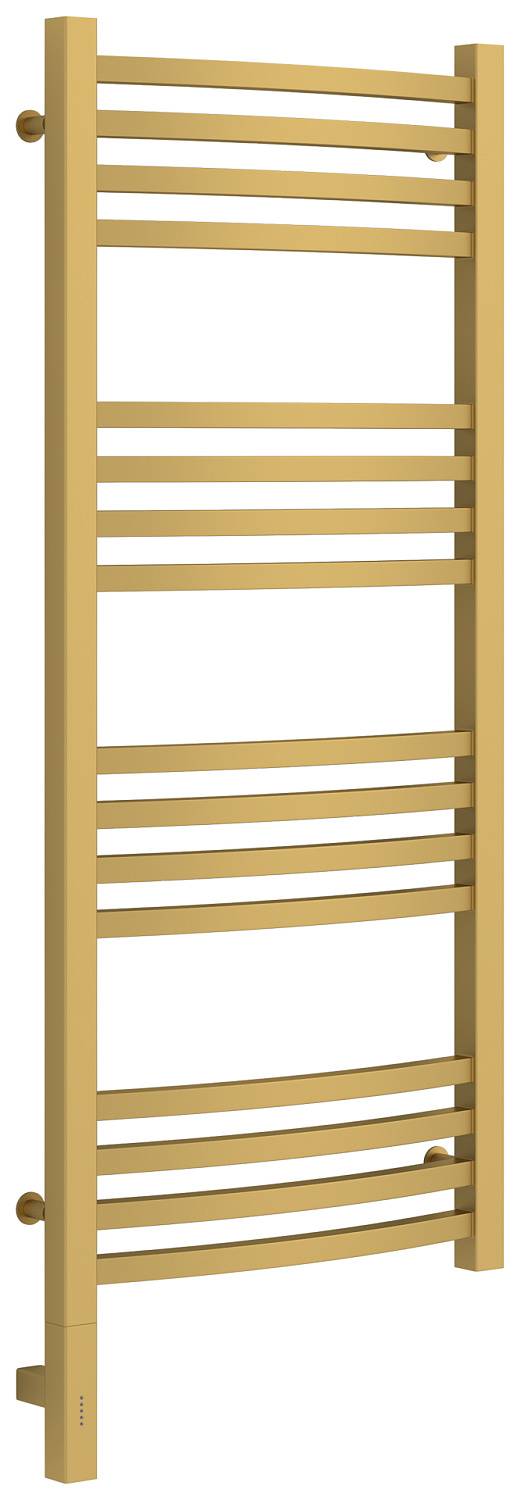 Полотенцесушитель электрический Сунержа Аркус 3.0 430x1120 мм левый матовое золото 032-5704-1040