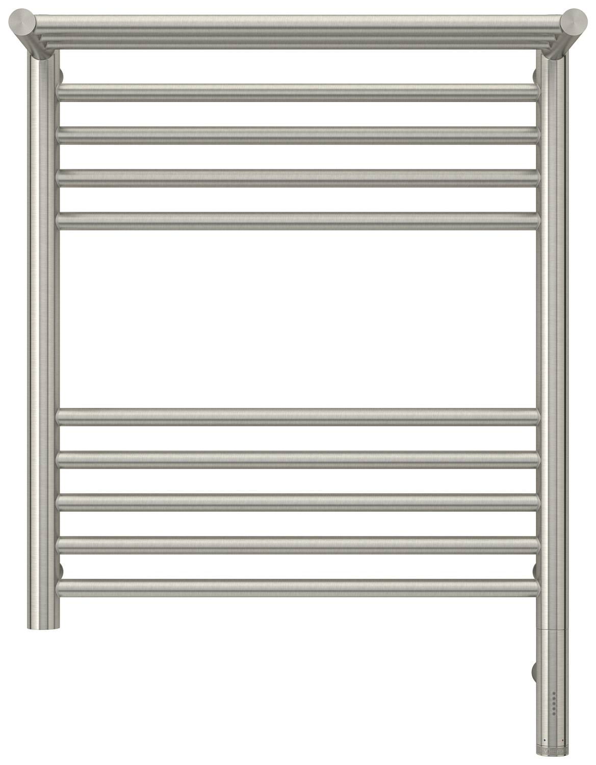 Полотенцесушитель электрический Сунержа Богема 3.0 с 1 полкой 532x724 мм правый сатин 071-5807-6050