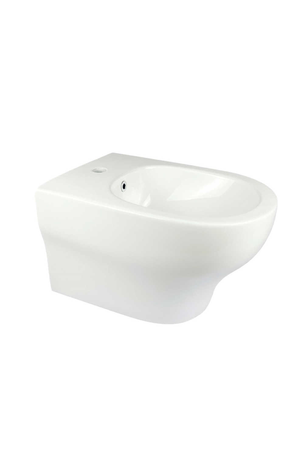 Биде подвесное Boheme Fiore 53х36 см 1 отверстие белый 978-BIDET-W