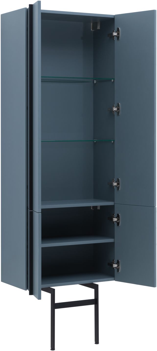 Шкаф-пенал подвесной Allen Brau Reality 60х31х148 см синий матовый 1.32003.BGM