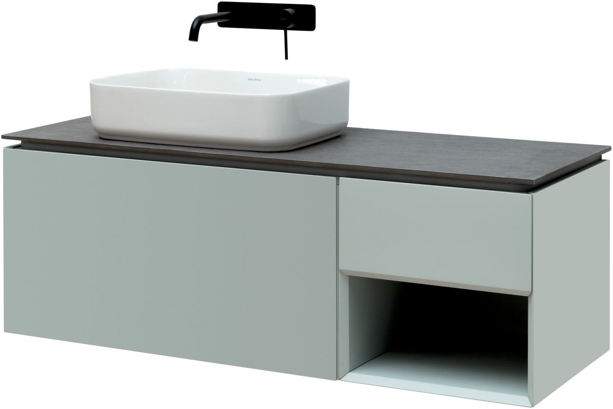 Тумба под раковину Allen Brau Infinity 119,2x45,6x40,8 см папирус 1.21006.PWM