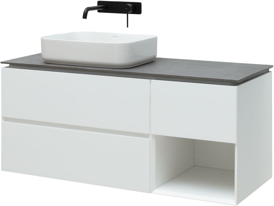 Тумба под раковину Allen Brau Infinity 119.2x45.6x51 см белый 1.21005.WM