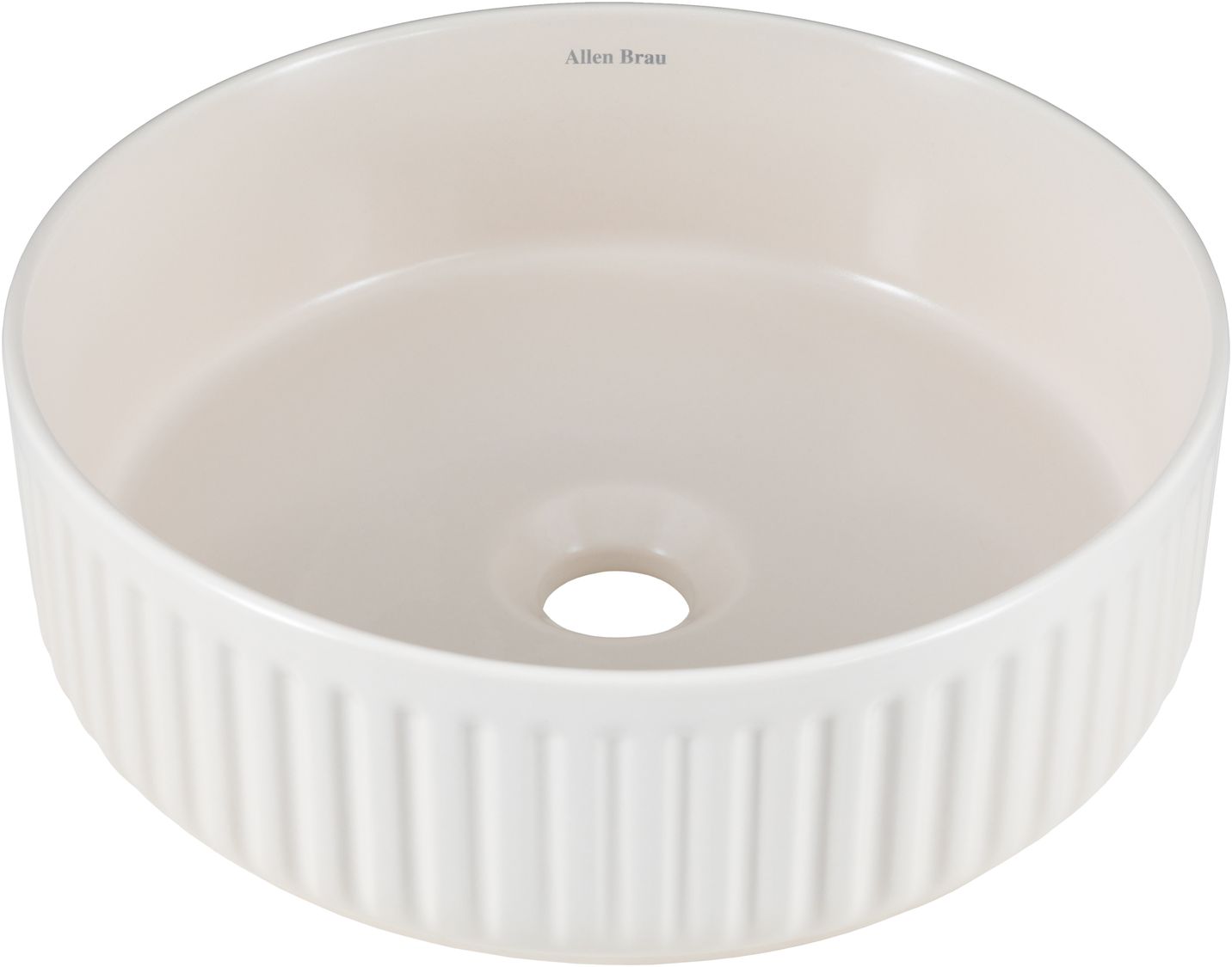 Раковина-чаша Allen Brau Fantasy 36х36х12 см айвори 4.11032.IV